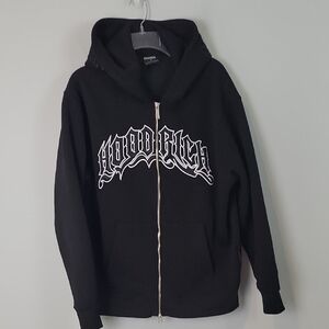 HOODRICH Product of the Streets black hoodie jacket Small